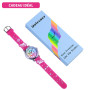 Delycazy Montre Enfant, 12 et 24 Heures Mouvement à Quartz Montre pour Enfants Fille Garçon, Cadeau Fille Garçon 4 5 6 7 8 Ans