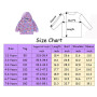 LitBud Sweat à Capuche Zippé pour Filles, Veste à Capuche à Manches Longues Sweatshirt pour Enfants Vêtement Âge 1-8 Ans