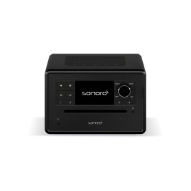 sonoro Elite Internetradio avec lecteur CD (FM, DAB Plus, podcasts, Spotify, Amazon Music, Deezer) Noir mat