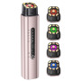 Oranmagic Appareil Visage Radiofréquence Appareil Beauté Massage, EMS et Massage Facial, Luminothérapie LED à 5 Couleurs, Atténu