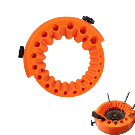 VYNZOR Affuteuse Foret, Nouvelle Affuteur de Foret, Améliorée Meuleuse Forets, pour Forets de 2 à 13 mm et Meuleuse de 115/125 m