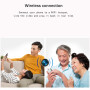 Mini Camera Espion Sans Fil WiFi 1080P Caméra Espion Invisible Micro Petite Extérieur Discrete a Distance Maison de Interieur Ex