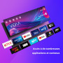 RCA 32 Pouces (80 cm) Smart TV VIDAA Television WiFi, Triple Tuner DVB-T/T2, DVB-C, DVB-S/S2, App Store, HDMI, USB, CI/CI+