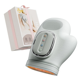 Prisag Masseur Électrique pour les Mains, Chauffage et Fonction de Pression Airbag, 3 Modes, 5 Intensités, Cadeau pour les Homme