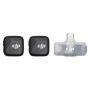 DJI Mic Mini (2 TX + 1 RX Mobile), Microphone sans Fil pour iPhone/Android, prêt à l’Emploi, Compact et léger, appairage Entre m