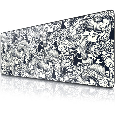 TITANWOLF - Tapis de Souris Gaming XXL 1200x400mm - Mouse Mat Extra Large XXXL 120x40 cm – sous-Main Bureau Gamer en Tissu - Hau