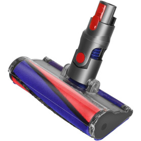 Yivy Soft Roller brosse Tête de Nettoyeur à Rouleau Souple pour Dyson V11(SV14) V10(SV12) V8(SV10) V7(SV11) Aspirateur, Idéal po