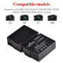 Pickle Power DMW-BLC12 Lot de 2 Batteries et Double Chargeur LED pour Appareil Photo Panasonic Lumix DMC-GH2 G5 G6 G7 GX8 G85 DM