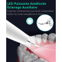 kit Detartrage dents | Brosse à dents | accessoires pour hydropulseurs et irrigateurs - dentaire nettoyage à3 vitesse Idéal pour