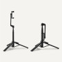 Amazon Basics Mini Trépied 91,4cm (36") avec Perche à Selfie pour Téléphone, avec Télécommande, Compatible iPhone, Samsung et Au