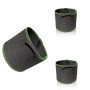 AMONENZ 3 Pièces Sac de Plantation, 14 litres Jardiniere Tomate Non Tissé, Réutilisable Pot Geotextile, Sac Plantation Pomme de 