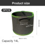 AMONENZ 3 Pièces Sac de Plantation, 14 litres Jardiniere Tomate Non Tissé, Réutilisable Pot Geotextile, Sac Plantation Pomme de 