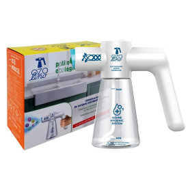 OZOlino – Pulvérisateur électrique avec eau ozonée | générateur d'ozone spray - désinfectant rechargeable | assainissement écolo