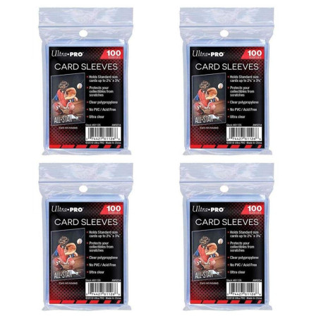 Ultra Pro Lot de 400 pochettes standard pour cartes Penny - Pour cartes à collectionner comme les cartes Pokemon Magic - Taille 