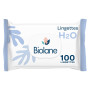 BIOLANE - Lingettes bébé à l'eau - Paquet de 100 Lingettes - Format conçu pour durer - Nettoyage doux et efficace - Dès la naiss