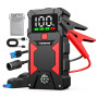 FNNEMGE Booster Batterie 5000A 24800mAh Jump Starter (jusqu'à Tout Le Essence, Moteur Gazole 8,0L),. Jump Starter avec Port de C