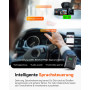 VANTRUE N2X 2.7K+1080P Dashcam Voiture Avant Intérieur, STARVIS 2 Double HDR Camera Embarquée Infrarouge, Support LTE, 5GHz WiFi