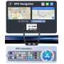 8 Core 4G+64G Autoradio Android 13 pour Land Rover Freelander 2 2007-2012, 9 Pouces 1280 * 720P HD Écran Tactile IPS avec DSP Ca