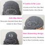 Perruque Bresilienne Half Wig Human Hair 200 Densité Deep Wave Glueless Headband Wigs Perruque Femme Naturelle Cheveux Human Hai