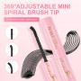 Parriparri Colle Faux Cils 2 in 1 Lash Bond et Seal DIY Individuel Cils Adhésif Waterproof Strong Hold Eyelash Glue Faux Cils Co