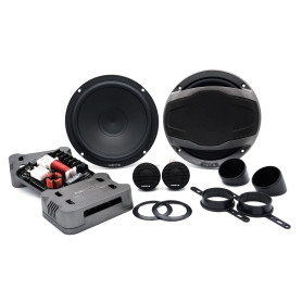 Hertz CPK 165 Kit Audio Voiture 2 Voies 165mm avec Woofers, Tweeters Tetolon 29mm, Filtres Passifs CPCX 2, Grilles, 105W RMS 315