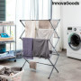 Séchoir à Linge Métallique Pliable et Extensible avec 3 Hauteurs Cloxy InnovaGoods 11 Barres