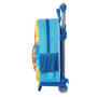 Cartable 3D avec roulettes SuperThings Bleu clair