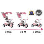 Tricycle Smoby Baby Balade Plus 3-en-1 Rose (68 x 52 x 101 cm)