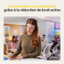 Jabra Evolve2 65 Flex Casque Avec fil &sans fil Arceau Bureau/Centre d'appels Bluetooth Noir