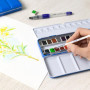 Set de peintures aquarelle Milan Godet étui métallique