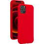 Coque Silicone SoftTouch Rouge pour iPhone 12 Pro Max Bigben