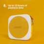 Enceinte Bluetooth® Player 1 Jaune et Blanche Polaroid