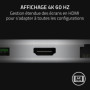 Razer USB-C Dock - 11-Port USB-C Hub - HDMI 4K - son 7.1 - Mercury Edition