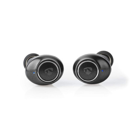 Nedis HPBT6050BK écouteur/casque Écouteurs Sans fil Ecouteurs Appels/Musique Bluetooth Noir, Argent