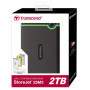 Transcend StoreJet 25M3 disque dur externe 2 To Gris