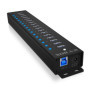 ICY BOX IB-HUB1717-U3 USB 3.2 Gen 1 (3.1 Gen 1) Type-A 5000 Mbit/s Noir