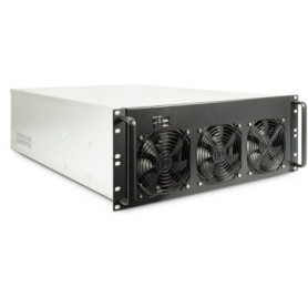 Inter-Tech 4F28 Support Noir, Argent