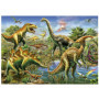Puzzle 500 pcs - Cour jurassique