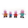 Peppa Pig ensemble de 4 figurines la famille