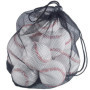 Tebery Lot de 12 Baseball Official League Individual, Taille en Officielle Softball, Jeu de Loisirs Baseball