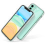 SOGUDE Coque pour iPhone 11 6.1 (2019) - Étui Transparent Silicone TPU Intégral 360 Degrés Full Body Protection pour iPhone 11 6