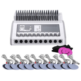 PAKASEPT Électrostimulateur Massager, Multifonction Électrostimulateur TENS EMS Anti Douleur Électrostimulation Musculaire 10 Ca