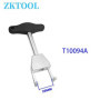 ZKTOOL Extracteur de bobine d'allumage, S'applique au moteur 1.2 1.4 1.6T, OEM T10094A, Outil spécial de retrait de bobine d'all