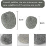 Liekadijiae 25 Pièces Galets à Peindre, DIY Enfants Peintes Rocher, Pierres Créatives Peintes à la Main DIY, pour Dessin de Pier