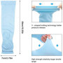 Meet Manchettes de Sport,Manches de Protection pour Bras de Sport 4 Paires Housse de Protection UV Douce et Respirante Couvercle