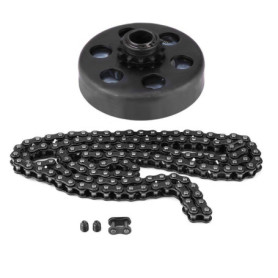 Embrayage Centrifuge 3/4" Alésage 12 Dents #35 Chaîne Remplacement Raccord Centrifuge pour Go Kart Mini Vélo 6.5HP