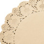 Doilies Rondes en Papier pour Dentelle (Paquet de 250) Napperons en Papier décoratif en Vrac pour présentoirs à Desserts et pâti