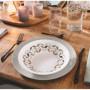 Assiette creuse 20 cm Florescence