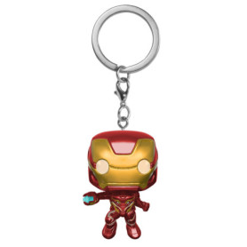 Funko Pop! Keychain: Avengers Infinity War - Iron Man - Mini-figurine en Vinyle à Collectionner Porte-clés Fantaisie - Cadeau de