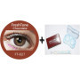 FreshTone Lentilles De Contact De Couleur Chocolat 3 Ton Kit De Rangement Boitier Pince et applicateur Offert 12 Mois sans corre